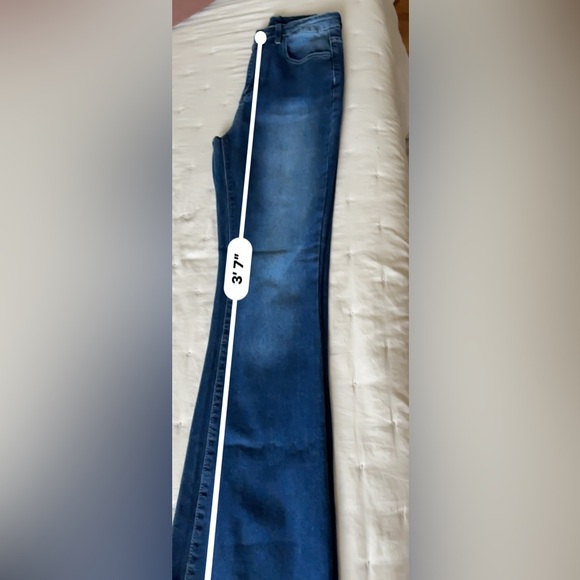 - Jeans for Women,Baggy Wide Leg High Waisted Trendy Skinny Stretchy XS Si… - Picture 7 of 13